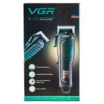 Машинка для стрижки LED професійна з насадками VGR HP-V-683 - Зображення 8