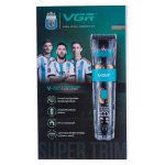 Машинка для стрижки професійна Синій VGR HP-V-695 - Зображення 10