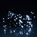 Новорічна гірлянда кімнатна нитка 10 м 120 LED чорний провід Білий W120LED10MBW - Зображення 2