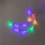 Електрична гірлянда Зірка штора 3 метри на вікно для фотозон мультиколор WYF11ML - Зображення 8