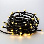 Новорічна гірлянда штора 3х2 м 144 LED кімнатна білий провід Жовтий ZWM32144LEDY - Зображення 2