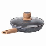 Алюмінієва сковорода, 1,4 л, з мармуровим антипригарним покриттям Ø 22 см, сірий MGC HP-4-422G - Зображення 5