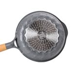 Алюмінієва сковорода 1,8 л з мармуровим антипригарним покриттям Ø 24 см сіра MGC HP-4-423G - Зображення 3