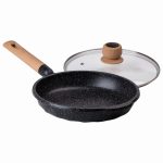 Алюмінієва сковорода 2,2 л з мармуровим антипригарним покриттям Ø 26 см MGC Black HP-4-424B - Зображення 4