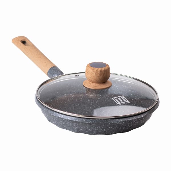 Алюмінієва сковорода 2,2 л з мармуровим антипригарним покриттям Ø 26 см, сірий MGC HP-4-424G