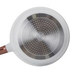 Алюмінієва сковорода 2,7 л з керамічним покриттям антипригарним Ø 28 см біла MGC HP-4-467 - Зображення 3