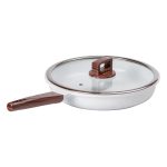 Алюмінієва сковорода 2,7 л з керамічним покриттям антипригарним Ø 28 см біла MGC HP-4-467 - Зображення 5