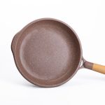 Алюмінієва сковорода 2,8 л з мармуровим антипригарним покриттям Ø 28 см кавова MGC HP-4-425CO - Зображення 2