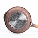 Алюмінієва сковорода 2,8 л з мармуровим антипригарним покриттям Ø 28 см кавова MGC HP-4-425CO - Зображення 3
