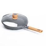 Алюмінієва сковорода 2,8 л з мармуровим антипригарним покриттям Ø 28 см сіра MGC HP-4-425G - Зображення 4