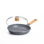 Алюмінієва сковорода 2,8 л з мармуровим антипригарним покриттям Ø 28 см сіра MGC HP-4-425G - Зображення 5