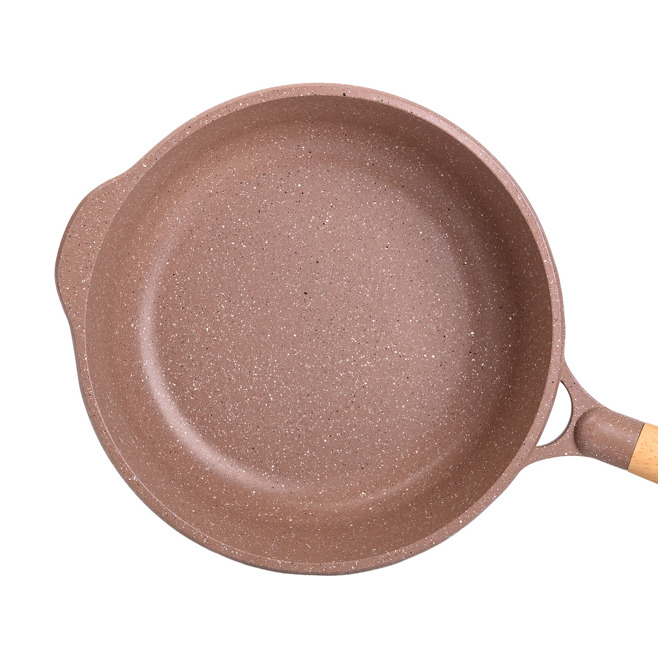 Алюмінієвий сотейник 4,3 л мармуровий з антипригарним покриттям Ø 28 см бежевий MGC HP-4-437CO - Зображення 2