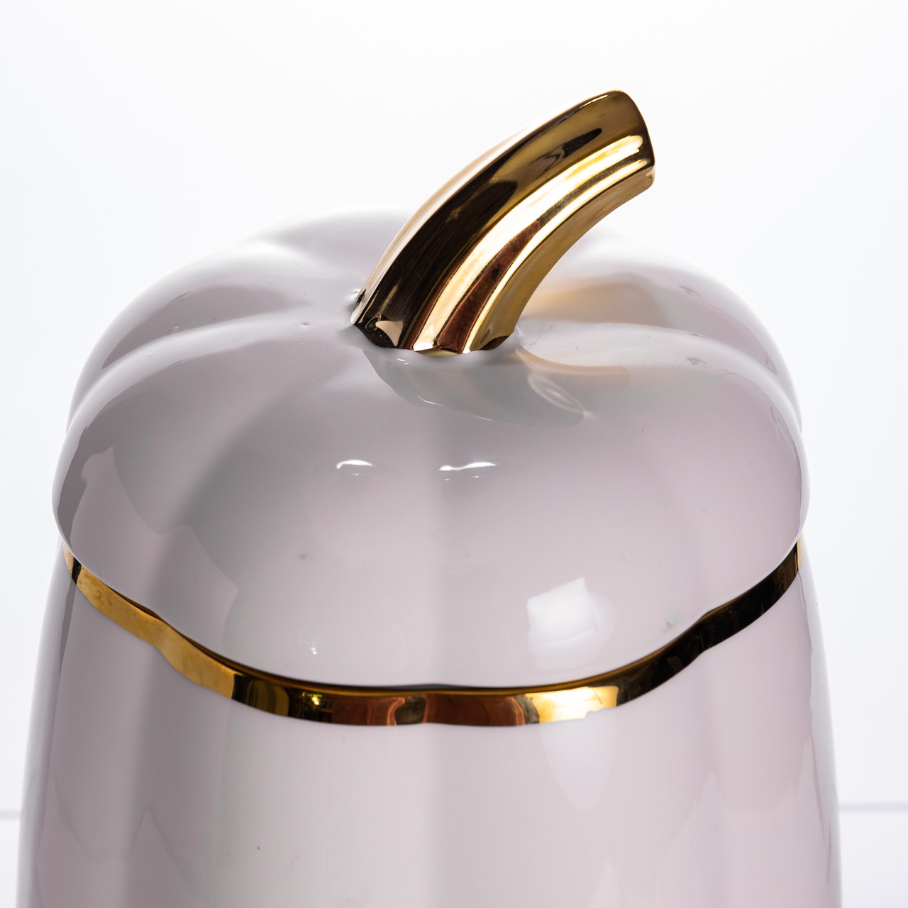 Банка для зберігання Гарбуз порцелянова 3.8 л з кришкою HP-26-3 - Зображення 4