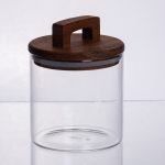 баночка для сипучих продуктів з бамбуковою кришкою 700 мл 64486-64