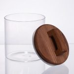 баночка для сипучих продуктів з бамбуковою кришкою 700 мл 64486-64 - Зображення 3