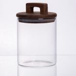 банка для сипучих продуктів з бамбуковою кришкою 800 мл 64486-65