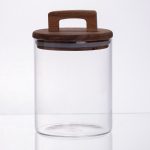 банка для сипучих продуктів з бамбуковою кришкою 800 мл 64486-65 - Зображення 2
