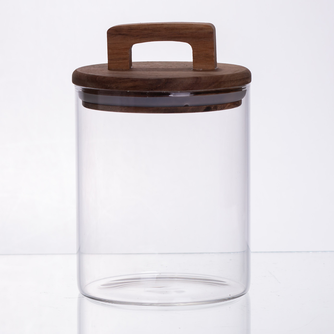 банка для сипучих продуктів з бамбуковою кришкою 800 мл 64486-65 - Зображення 2