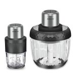 Чопер подрібнювач Sokany SKYM7032B 2в1 з чашами 0.5 і 1,5 літри 800 Вт