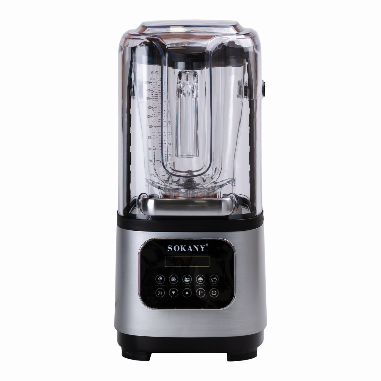 Безшумний блендер Sokany з 2-літровою чашею для смузі та коктейлів, портативний 8000 Вт SK-03024 - Зображення 2