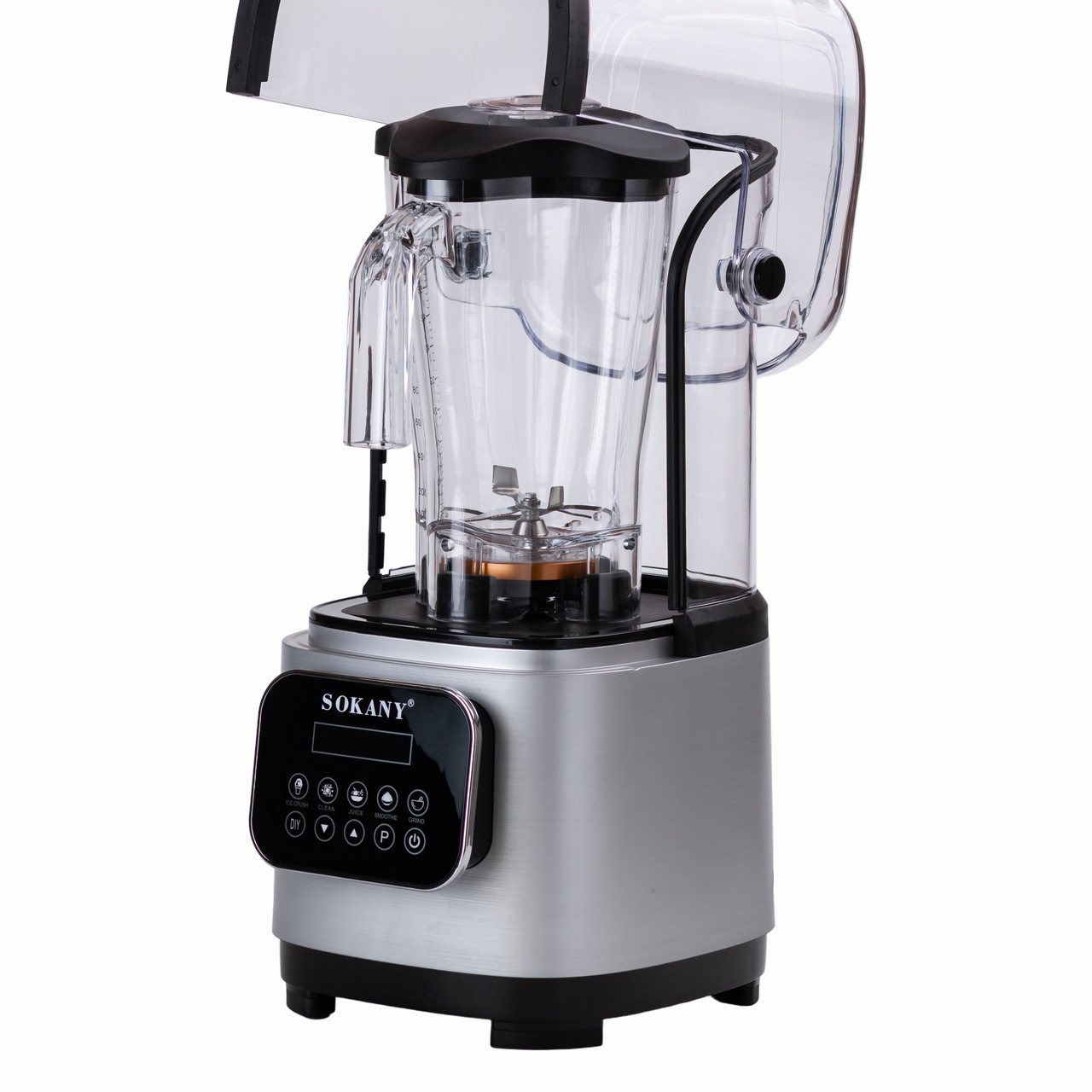 Безшумний блендер Sokany з 2-літровою чашею для смузі та коктейлів, портативний 8000 Вт SK-03024 - Зображення 5
