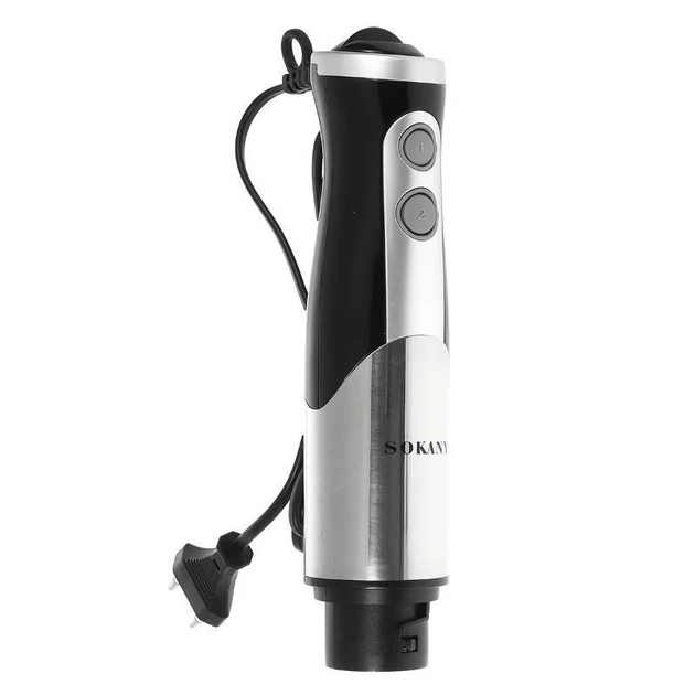 Блендер із чашею занурювальної Sokany 8 в 1 ручний з насадками потужний 700 Вт портативний універсальний міксер SK50118 - Зображення 2