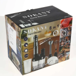 Блендер із чашею занурювальної Sokany 8 в 1 ручний з насадками потужний 700 Вт портативний універсальний міксер SK50118 - Зображення 4