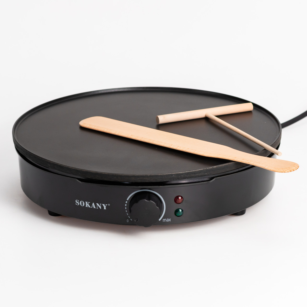 Млинниця електрична Sokany SK-BBQ-842 електромлинниця Ø30 см автоматична млинниця для дому професійна - Зображення 8