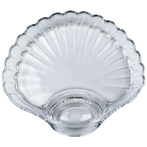 Блюдо сервірувальне для закусок із соусником 21х19х3 см скляне HP-YH-58