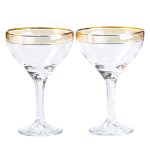 Келихи для коктейлів 2 штуки по 290 мл жовтий HP544 - Зображення 3