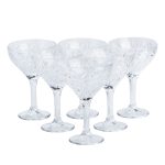 Набір креманок для мартіні 6 шт по 290 мл на високій ніжці HP519