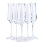 Келихи для шампанського на високій ніжці 6 шт HP564