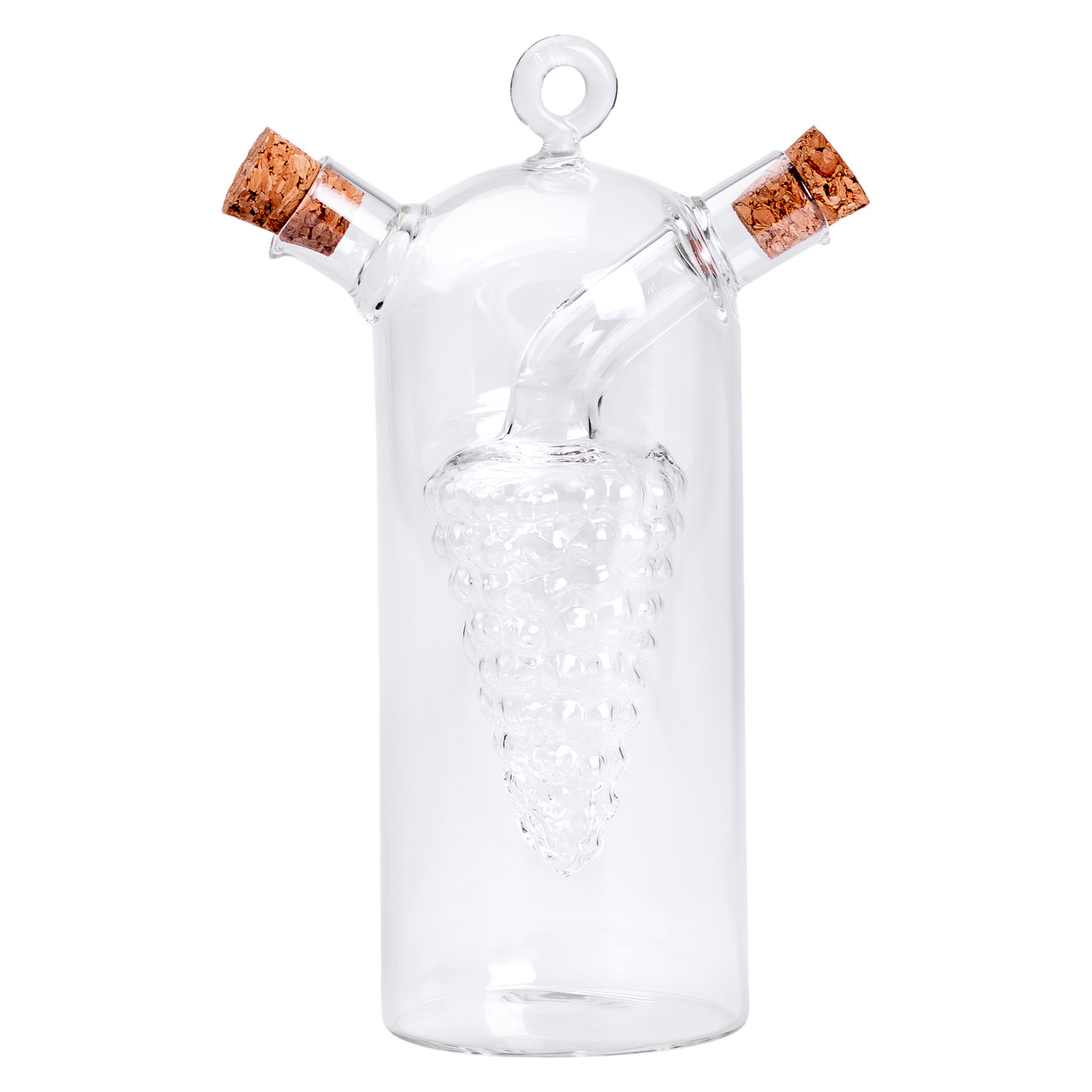 Пляшка для олії та оцту 2 в 1 подвійна 380 мл скло HP-34-12 - Зображення 2