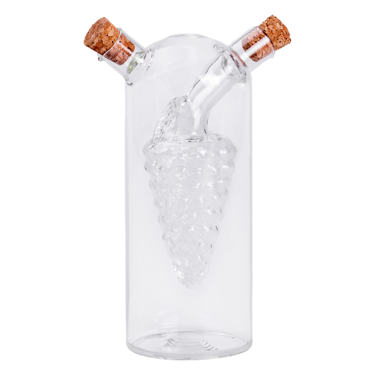 butylka_dlya_masla_i_uksusa_2_v_1_steklyannaya_380_ml_dlya_olivkovogo_podsolnechnogo_masla_i_uksusa Пляшка для олії та оцту 2 в 1 скляна 380 мл для оливкової, соняшникової олії та оцту HP-34-14 - Зображення 1