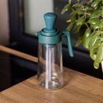 Пляшка для олії з дозатором 550 мл скляна пляшка для оливкової та соняшникової олії HP-1351 - Зображення 5