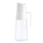 Пляшка дозатор для олії та оцту 600 мл з носиком бежева HP16294