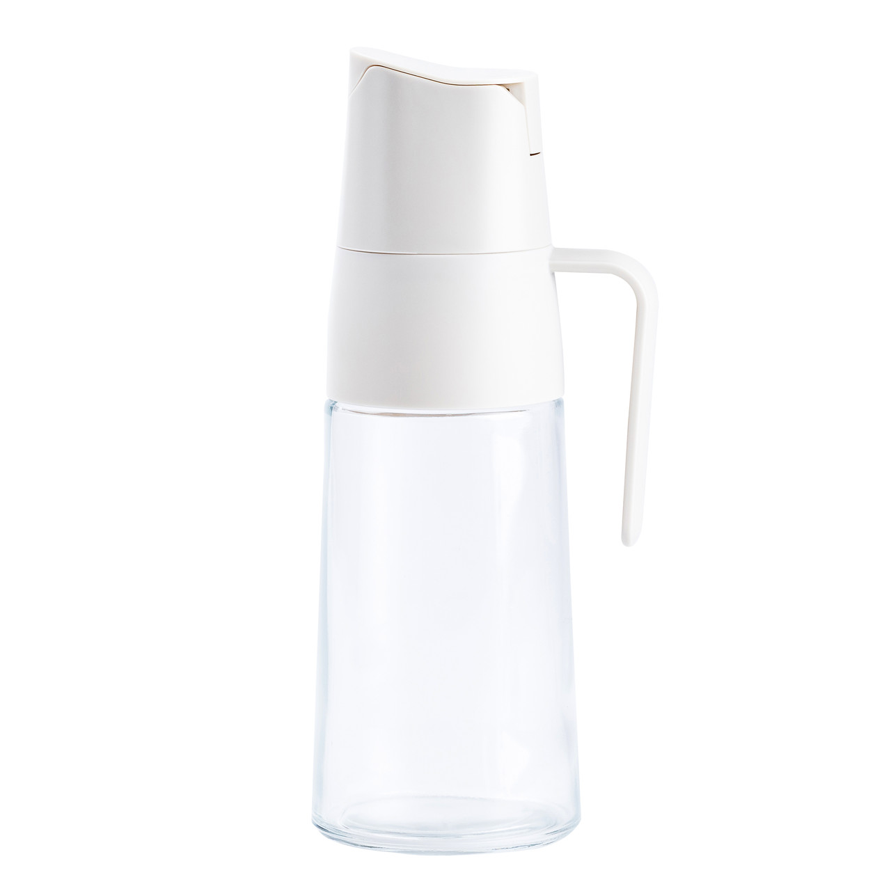 butylka_dlya_masla_s_dozatorom_600_ml Пляшка дозатор для олії та оцту 600 мл з носиком бежева HP16294 - Зображення 1