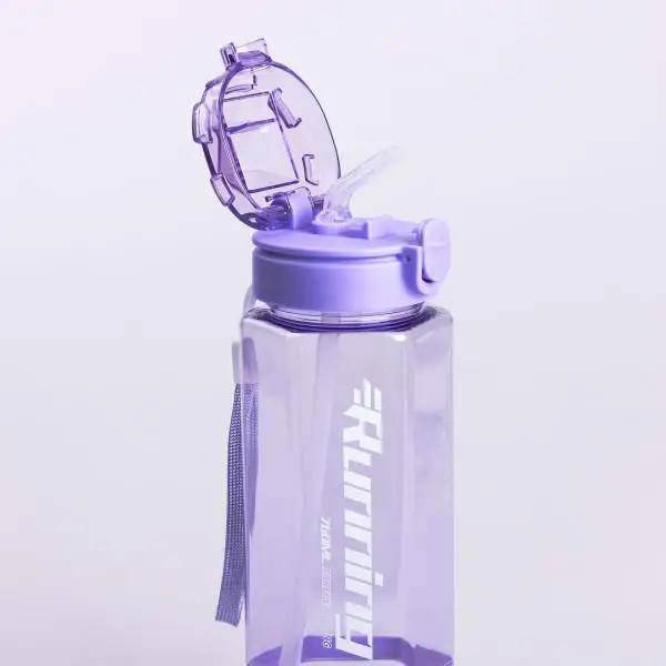 Пляшка для води багаторазова 760 мл пляшечка з трубочкою для спорту та школи HP-14-48V - Зображення 5