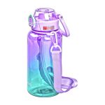 Пляшка для води 1 л пляшечка з мундштуком бузкова HP-14-31V - Зображення 4