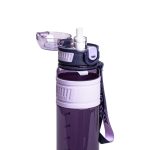 Пляшка для води Houo спортивна 1 літр з фліп кришкою фіолетова HP-14-33V - Зображення 3
