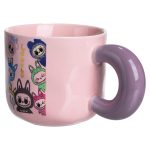 Чашка порцелянова Labubu Brighten Your Day 400 (мл) подарункова кружка прикольна чашка для дітей на подарунок FM-22B - Зображення 3