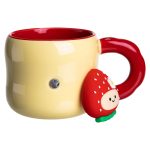 Кубок порцелянова з магнітом Поулиниця 400 (мл) подарункова кружка прикольна чашка для дітей на подарунок Жовтий з червоним FM-53A - Зображення 3