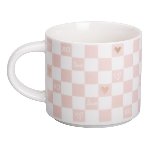 Порцелянова кружка 350 мл для кави та чаю RX-N240126WP