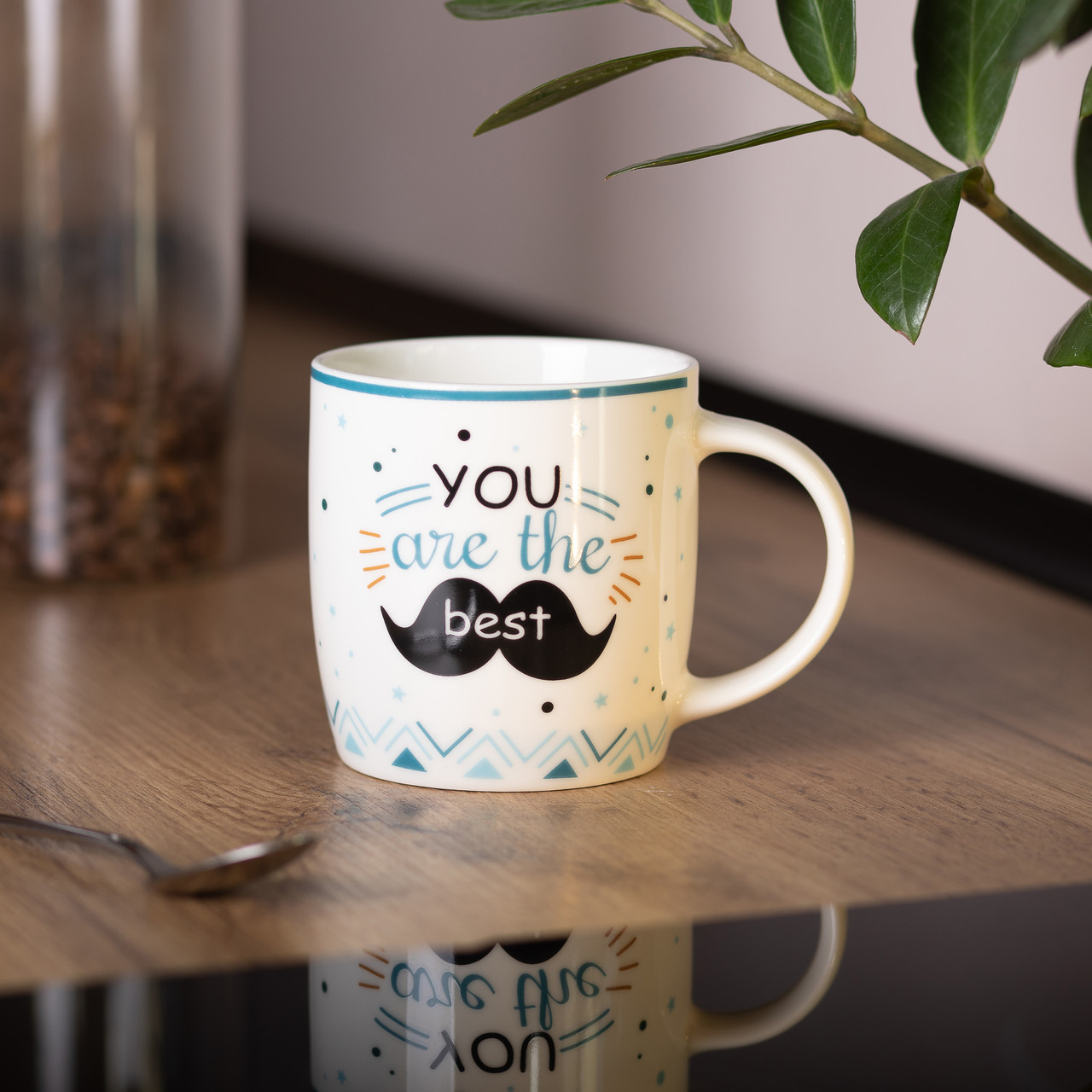 Чашка порцелянова з написами 450 (мл) You are the best RX-N240278YB - Зображення 4