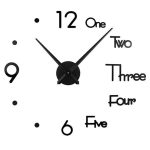 Годинник настінний діаметр 12 см круглий HP-3Y-4B