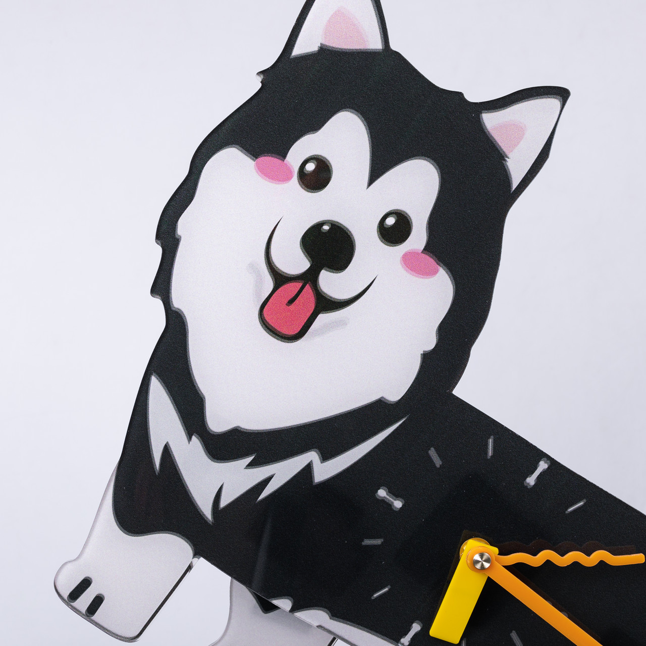 Годинник настінний фігурний із твариною, декоративний HP-3Y-6-312 - Зображення 3