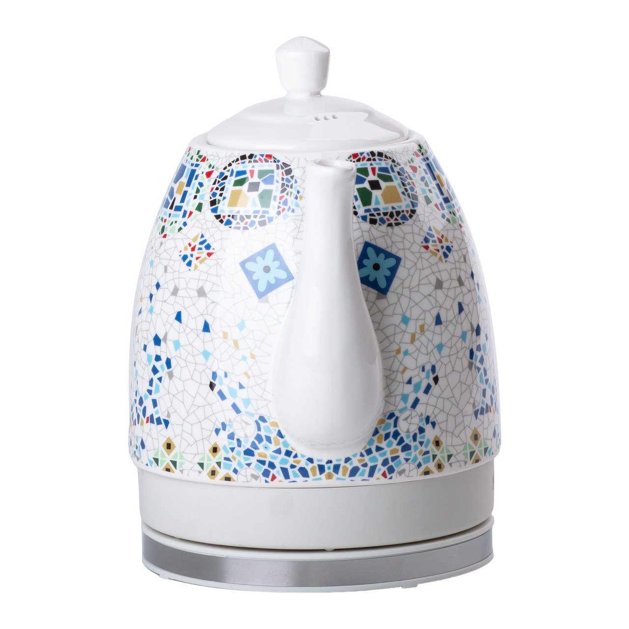 Електричний чайник Sokany SK-09008 1,5 літра безшумний Білий - Зображення 4