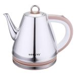 Чайник електричний 1,5 л Sokany електрочайник дисковий 1100 Вт SK-SH-1083