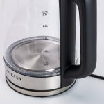 Чайник електричний Sokany SK-09013 2.5 літра прозорий - Зображення 5