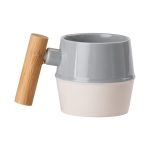 Чайний сервіз на 6 персон з бамбуковою підставкою сірий HP-15-22 - Зображення 8